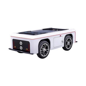 Đa chức năng Giao hàng robot với ackermann Chassis bánh xe nền tảng robot 4 bánh Robot Chassis - Product Image 3