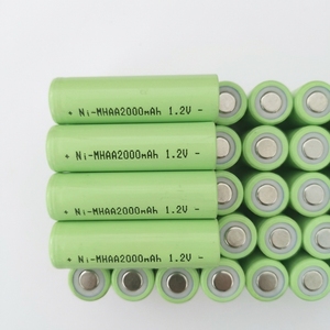 Аккумуляторная батарея Ni-Mh AA 1,2 V NIMH 600mAh 1000mAh 1300mAh 2000mAh 2/3AA Ni Mh батарея для портативных вентиляторов AA AAA - Product Image 1