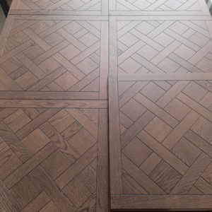 <span class=keywords><strong>Parquet</strong></span> en bois <span class=keywords><strong>massif</strong></span> laqué de chêne européen de haute qualité pour l'aménagement intérieur, 600x600 - Product Image 1