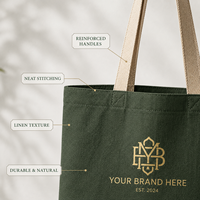 Sac fourre-tout en toile de coton écologique en nylon, imprimé naturel, recyclable, avec logo personnalisé, coloré, avec votre logo