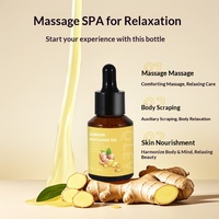Huile Essentielle Chauffante au Gingembre pour Massage, Gua Sha et Utilisation en Spa - Huiles Essentielles en Gros