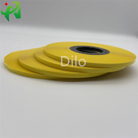 Film PET Mylar en rouleau coloré avec ruban PES pour le blindage et l'isolation des câbles, revêtement à colle thermofusible pour le gainage des fils et câbles