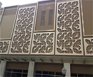 Tùy chỉnh Retro màn hình nhôm hợp kim nhôm lưới tản nhiệt phân vùng cửa sổ nhôm Cửa Sổ Hoa - Product Image 6