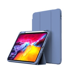 Nueva Funda Transparente Triple para Tablet con Soporte para Lápiz, Funda Protectora Antigolpes para iPad Pro 13" 2024 <span class=keywords><strong>Samsung</strong></span> <span class=keywords><strong>Galaxy</strong></span> <span class=keywords><strong>Tab</strong></span> A9 - Product Image 2