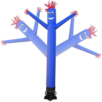 Marionnette gonflable pour hommes, avec Tube flottant de couleur Sky, à Air comprimé, pour faire de la publicité