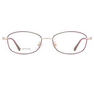 Elegantes Monturas de Gafas Ovaladas para Mujer 34443, Tamaño Mediano, Lentes de Resina, Origen Danyang - Product Image 2
