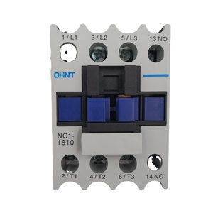 Contactor Magnético NC1-1810Z Serie NC1 3P 18A, NC1-1810Z DC24V DC36V DC48V DC110V DC220V, 100% Original y Nuevo - Product Image 1
