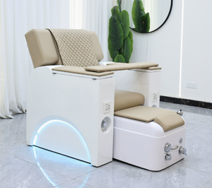 Fauteuil de massage électrique coloré pour pédicure, avec fonction de pétrissage et bain de pieds, haut de gamme pour salon de manucure et soins des pieds - Product Image 3