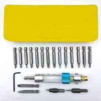 High Speed Steel 20 Piece Countersink Drill Head Set Screwdriver Conversion Tool For Metal Working