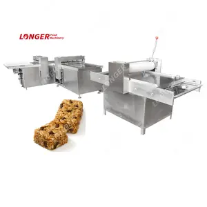 Hướng Dẫn Sử Dụng Thương Mại Ngũ Cốc Năng Lượng Granola Bar Molding Đậu Phộng Giòn Làm Máy Kẹo Đậu Phộng