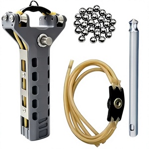 Nuevo Tirachinas Portátil para Exteriores, Modelo de Disparo Rápido Automático, Catapulta con Cargador de Bolas de Acero, Diseñado para Tiro Competitivo - Product Image 1