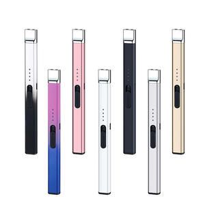 Pemantik USB Baru Tipe-C Isi Ulang Arc untuk Luar Ruangan BBQ Camping Tahan Angin Tanpa Asap Pemantik Lilin USB Isi Ulang - Product Image 6