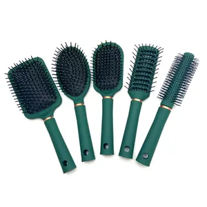 manufacturer salon hair styling wet curved vent brush air cushion massage paddle hair brush set