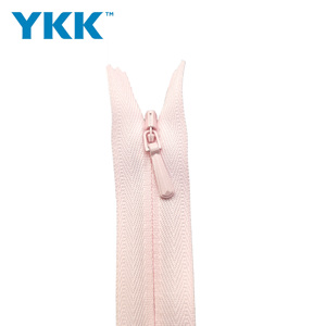 Pour YKK #3 dissimuler les fermetures éclair Style régulier 600 couleurs Nylon Invisible extrémité fermée pour les accessoires de vêtement et de traitement - Product Image 3