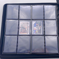 Classeur Toploader, classeur porte-cartes de grande capacité classeur de cartes à collectionner 12 poches, JO-AP-12 Toploader