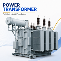 35kV 110kV Yükseltici Yağlı Soğutmalı Yüksek Gerilim Güç Trafosu, Enerji Santrali İletim Elektrik Sistemleri için