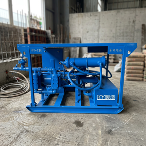 Machine à coulis intelligente à haut débit avec contrôle de pression variable (2-100 bars) et moteur de 20 CV pour un pompage efficace du mortier - Product Image 2