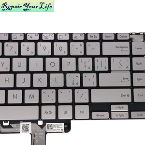 CS zech backlit คีย์บอร์ดสำหรับ <span class=keywords><strong>Asus</strong></span> <span class=keywords><strong>Zenbook</strong></span> 14X UN5401 UX5401 UX5401Z UX5400 UX5400Z คีย์บอร์ด0KNB0-4601CS00 <span class=keywords><strong>UX5400EA</strong></span> ใหม่ - Product Image 2