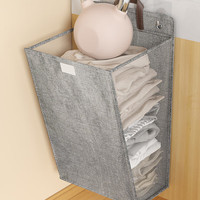 Panier à linge pliable suspendu au mur pratique panier à linge sale multifonctionnel pour le ménage et le dortoir usine directe