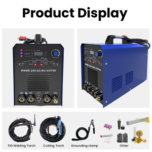 Machine à <span class=keywords><strong>souder</strong></span> multi-processus 6-en-1, découpeur <span class=keywords><strong>plasma</strong></span> portable à onduleur, soudeuse <span class=keywords><strong>TIG</strong></span> MMA, machine à <span class=keywords><strong>souder</strong></span> multifonction tout-en-un - Product Image 2