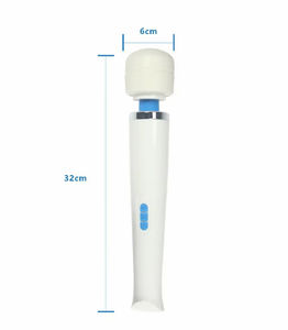 Vibradores íntimos para mujeres, varillas de masaje recargables con enchufe eléctrico, control de orgasmo y lujuria, vibradores de múltiples velocidades - Product Image 3