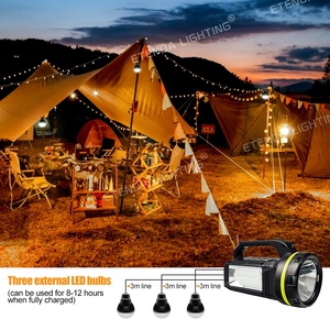 Có thể sạc lại ánh sáng năng lượng mặt trời hệ thống bảng điều khiển 9000mAh chất lượng cao mini năng lượng mặt trời ánh sáng Kit với MP3/USB Flash Player/TF/Blue tooth - Product Image 3