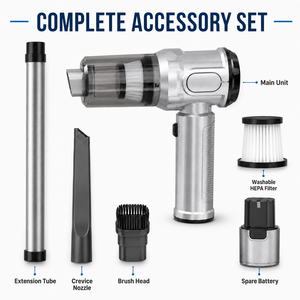 Portable 20KPa Brushless Handheld Vacuum Cleaner Cordless 4-in-1 <b>Car</b> Vacuum and Air <b>Blower</b> with 7 Accessories OEM ODM - Product Image 5