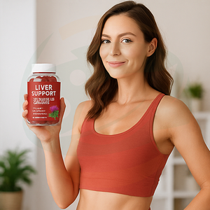 프라이빗 라벨 성인 간 건강 구미 무설탕 간 건강 디톡스 클렌즈 에너지 관리 보충제 60개 유기농 - Product Image 4