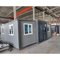 Livraison Gratuite - Nouvelle Maison Conteneur Mobile Préfabriquée avec Salle de Bain et Cuisine, Maisons Conteneurs Extensibles, Tiny House à Trois Chambres pour Centre Commercial et Hôtel