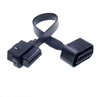 Lector de Códigos OBD AOTAI, Cable de Extensión Divisor de 16 Pines OBD2 Macho a Hembra, Herramientas de Escaneo GPS 12V/24V