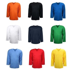 Vêtements de sport en polyester 100% de qualité supérieure, à séchage rapide, avec broderie personnalisée, sublimés, unisexes, maillot de hockey sur glace Knights - Product Image 6
