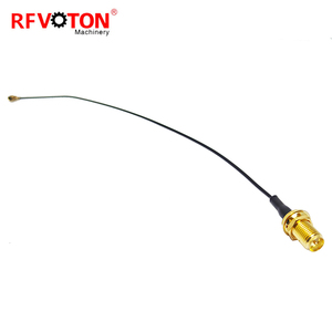 스마 커넥터 케이블 U.FL/ufl/MHF to RP SMA 여성 잭 벌크 헤드 피그 테일 1.13mm 1.37mm/081 Rf 동축 케이블 점퍼 20cm - Product Image 4