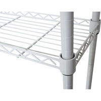Étagère métallique pour linge à poser sur la machine à laver, unité de rangement suspendue pour vêtements, idéale pour salle de bain et buanderie