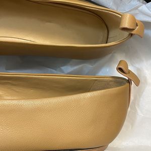 Mocassins plats en cuir véritable pour femmes, bout pointu, légers, chaussures d'été et de printemps, logo personnalisé - Product Image 4