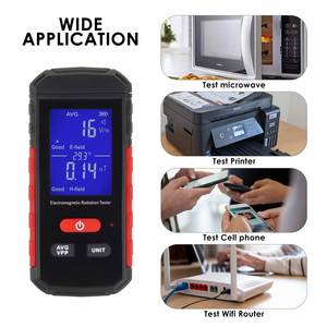 เครื่องวัดสนามแม่เหล็กไฟฟ้าแบบดิจิตอลมือถือสำหรับมืออาชีพ  ช่วงความถี่ 5Hz~3.5GHz แบบชาร์จไฟได้ - Product Image 3
