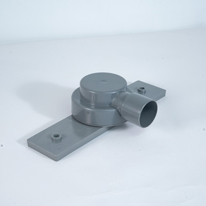 Thép không gỉ sàn 304 drainer S/S bảng điều chỉnh với <span class=keywords><strong>ABS</strong></span> xoay <span class=keywords><strong>Siphon</strong></span> DN50 nhựa Outlet phòng tắm thoát nước sàn - Product Image 3