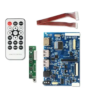 Draadloze Usb Ttl Lvds 30 Pin Afstandsbediening Circuit Connector 1920*1200 Lcd Display Monitor Driver Controller Board Kit