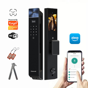 ระบบล็อคประตูอัจฉริยะ Palm Vein 3D พร้อมระบบจดจำใบหน้า ลายนิ้วมือ การ์ดหน่วยความจำ Wi-Fi พร้อมรหัสผ่านชั่วคราว สำหรับประตูไม้และประตูทองเหลือง - Product Image 4