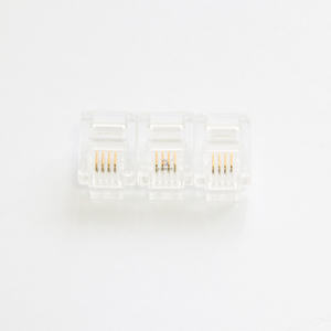 Connecteur RJ45 8P8C 6P6C 6P4C 10P10C 24AWG Câble étanche intérieur Montage sur panneau Connecteur USB RJ45 plaqué or 3 broches - Product Image 3
