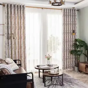 Wholesale Blackout Curtain Fabric Home Textile for Drapes Jacquard and Plain Styles Dyed Pattern with No MOQ Low Cost Stock