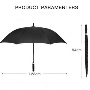 Cadeau promotionnel, logo personnalisé, parapluie de golf imperméable et coupe-vent de 27 pouces, parapluie de golf de marque 8k, parapluie de golf double couche - Product Image 2
