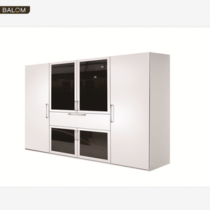 BALOM blanco moderno acrílico Color doble corredera construido-<span class=keywords><strong>en</strong></span> el <span class=keywords><strong>armario</strong></span> <span class=keywords><strong>de</strong></span> madera - Product Image 6
