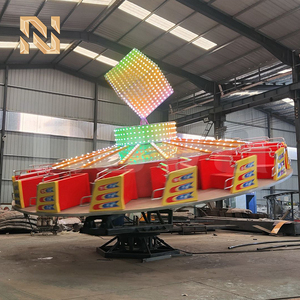 Nova Rides Crazy Dance Flying Turntable Ride con Luces LED, Atracción <span class=keywords><strong>de</strong></span> Parque <span class=keywords><strong>de</strong></span> Diversiones al Aire Libre Tipo Hully-Gully, en Venta - Product Image 5