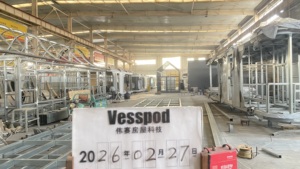 <span class=keywords><strong>Maison</strong></span> modulaire en structure acier préfabriquée avec un design moderne en forme de triangle, construction durable, garantie de 3 ans - Product Image 2