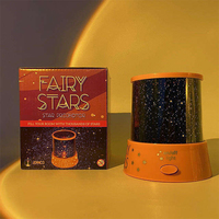 Veilleuse Led ciel étoile lune maître enfants romantique coloré projecteur décoratif Starlight