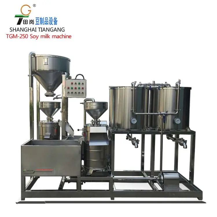 Machine à lait de soja TG-250 machine à lait de soja/équipement de traitement de soja