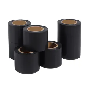 Groothandelsprijs Hoge Temperatuurbestendige Pvc Duct Tape Zwarte Kleur Voor Elektrische Leidingen