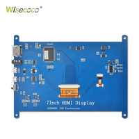 Kit d'affichage tactile Raspberry Pi 3/4/4B/3B+ avec écran 7 pouces 1024x600 IPS TFT LCD pour Raspberry Pi