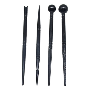 Đồ gốm công cụ 10 miếng phù hợp với đá nhựa đất sét bóng mô hình công cụ sóng điểm Rhinestone bút DIY làm bằng tay Polymer - Product Image 5