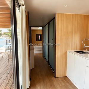 Maison en verre moderne à 2 étages, assemblage rapide, maison préfabriquée modulaire pour resort, villa, Airbnb - Product Image 3